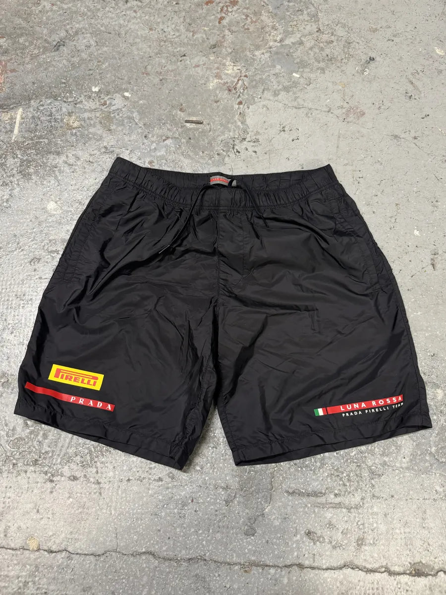SS2019 Prada Linea Rossa Sport Shorts (S) 0