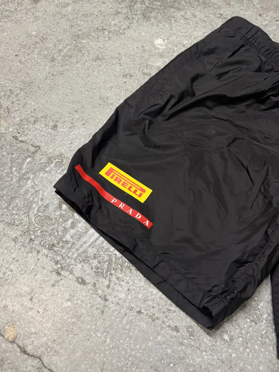 SS2019 Prada Linea Rossa Sport Shorts (S) 7