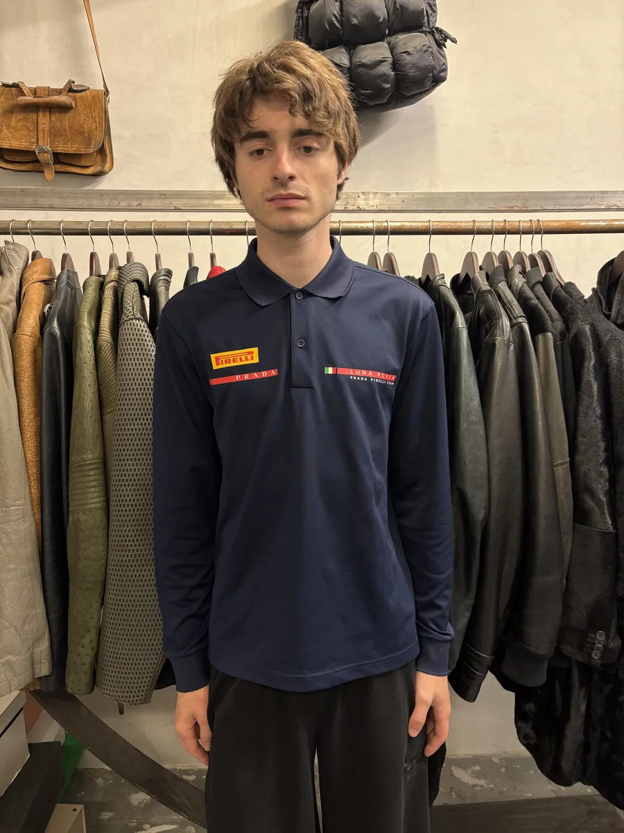 SS2019 Prada Luna Rossa Navy Polo Sport (S) hxUxblj 1