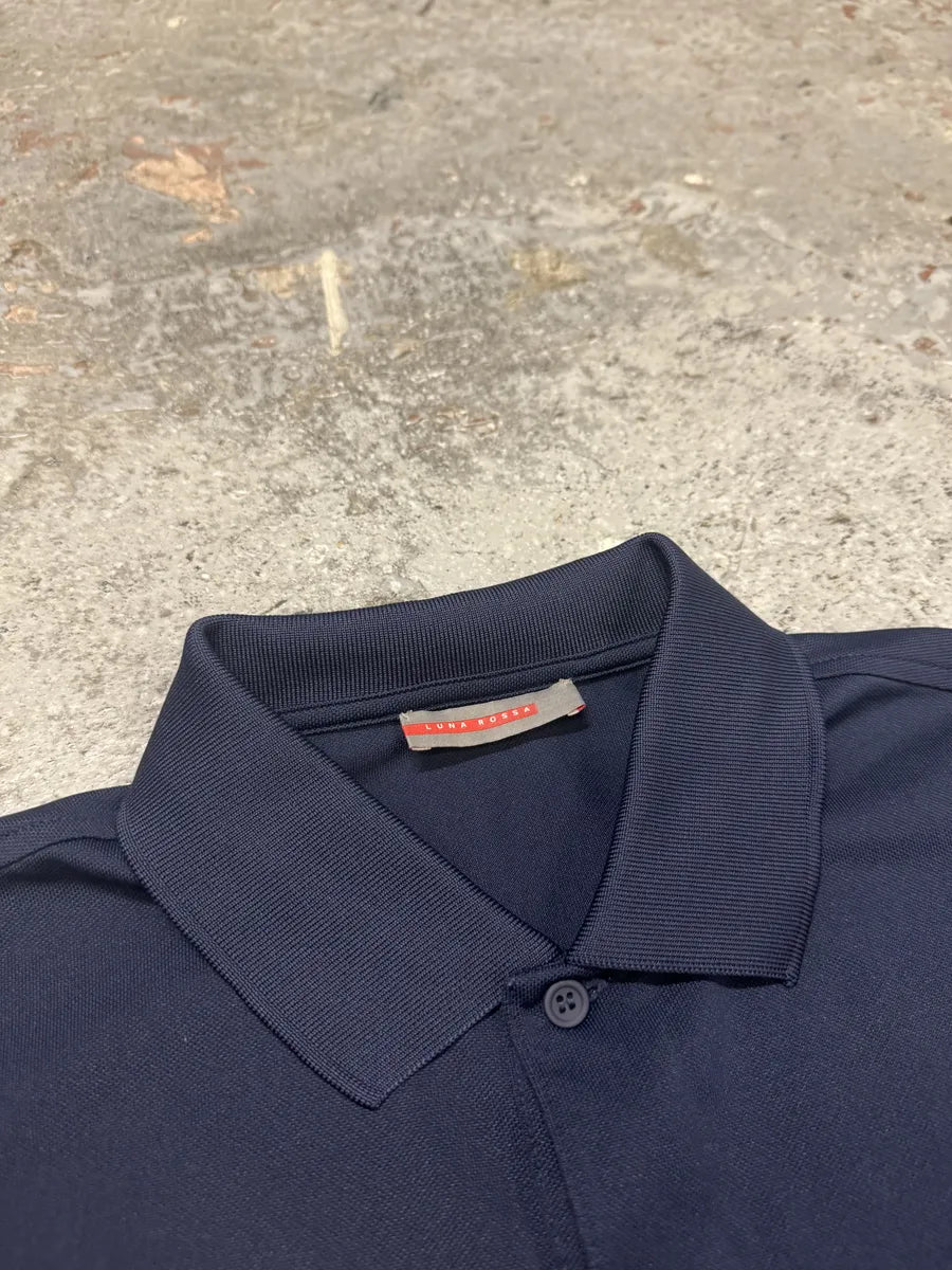 SS2019 Prada Luna Rossa Navy Polo Sport (S) hxUxblj 5