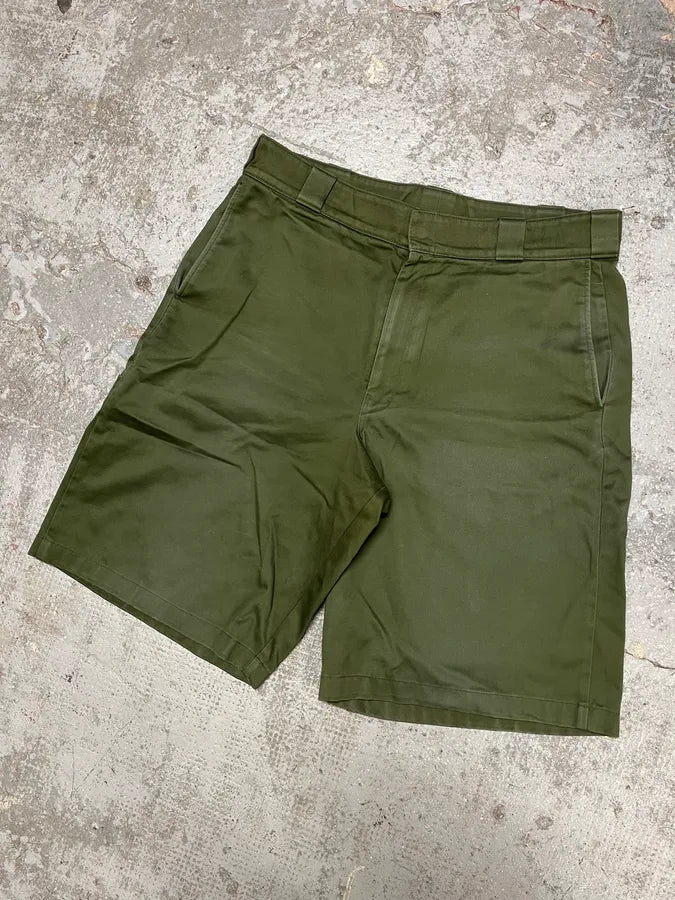 SS2019 Prada Olive Relaxed Ample Shorts (M/L) NpQEuWS 5