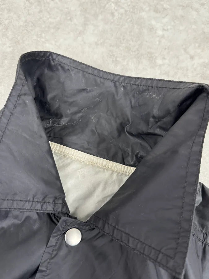 SS2019 Rick Owens Babel Geometrical Flight Black Jacket bLAiwLY 10