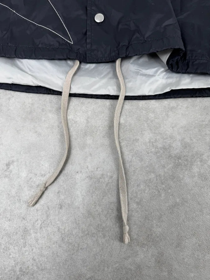 SS2019 Rick Owens Babel Geometrical Flight Black Jacket bLAiwLY 11