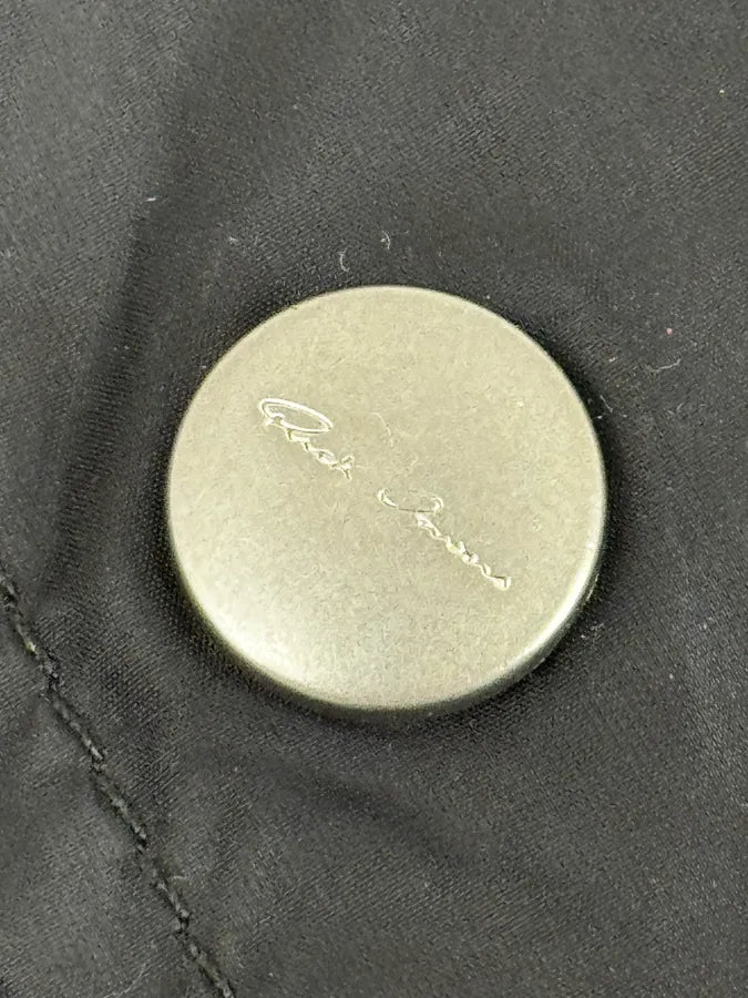 SS2019 Rick Owens Babel Geometrical Flight Black Jacket bLAiwLY 12