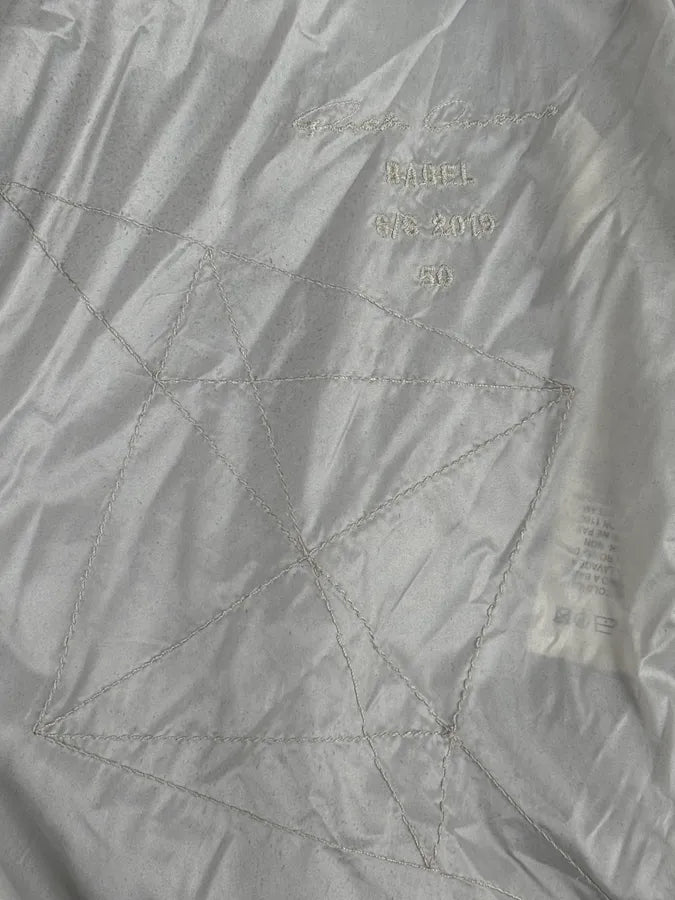 SS2019 Rick Owens Babel Geometrical Flight Black Jacket bLAiwLY 13