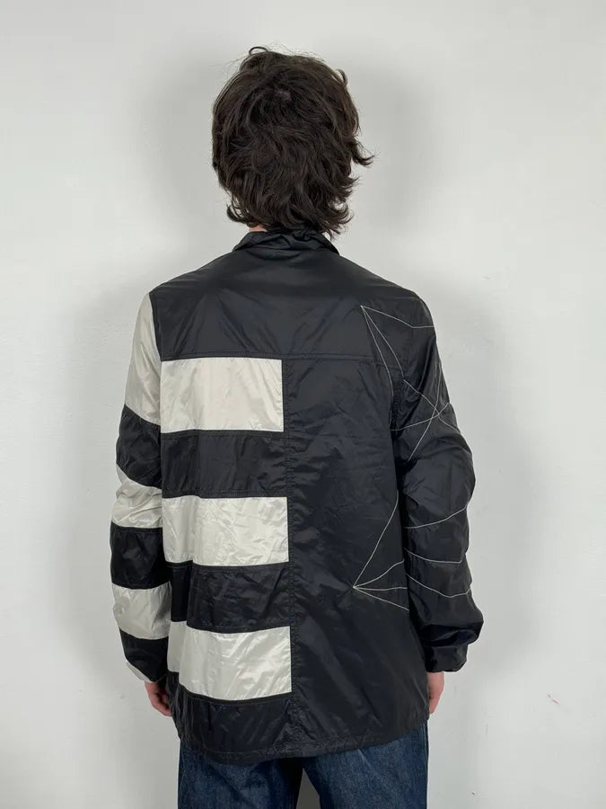 SS2019 Rick Owens Babel Geometrical Flight Black Jacket bLAiwLY 2