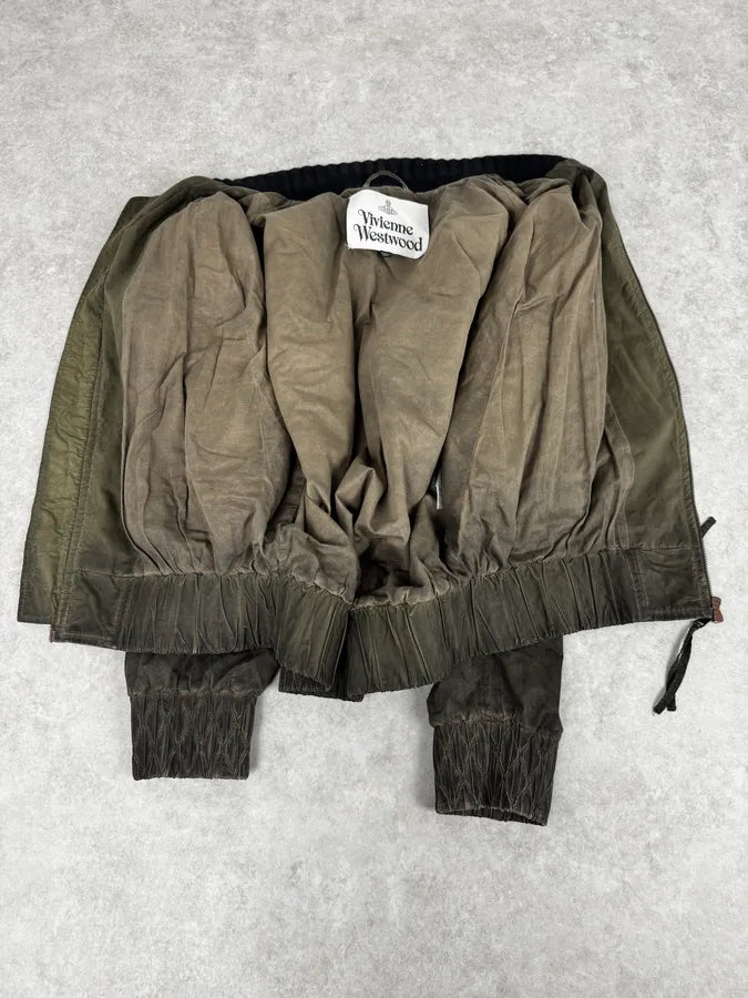 SS2019 Vivienne Westwood Light Green Bomber Jacket EEgQTEy 6