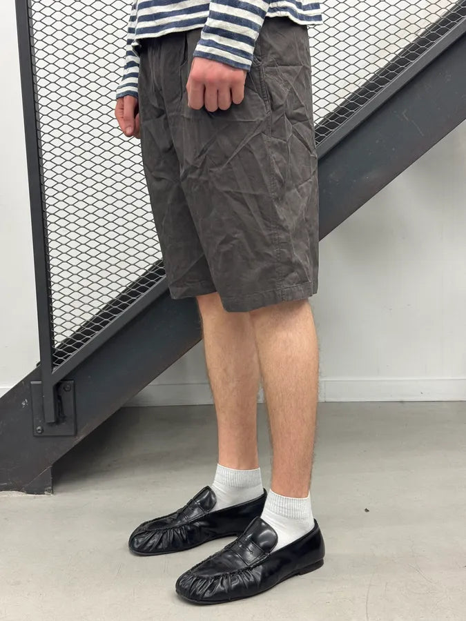 SS2020 Alexander McQueen Faded Grey Taupe Shorts QOldmzK 2