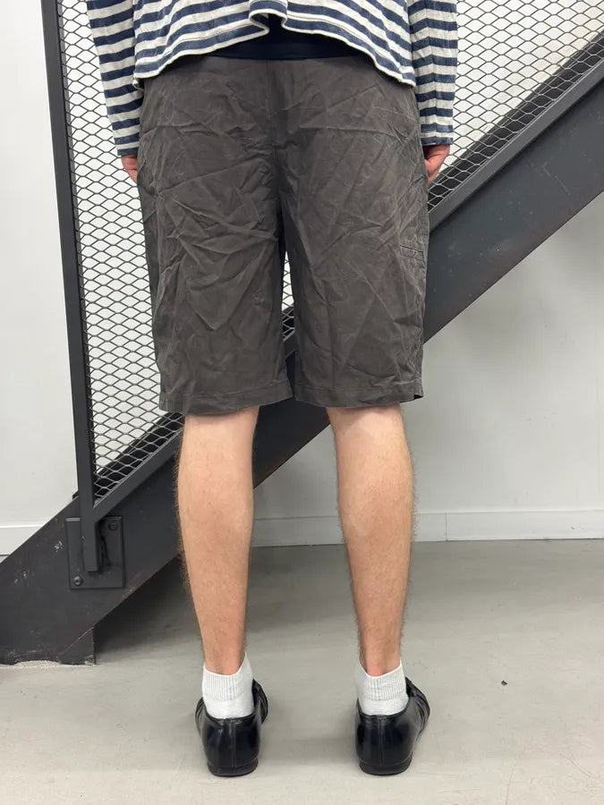 SS2020 Alexander McQueen Faded Grey Taupe Shorts QOldmzK 3