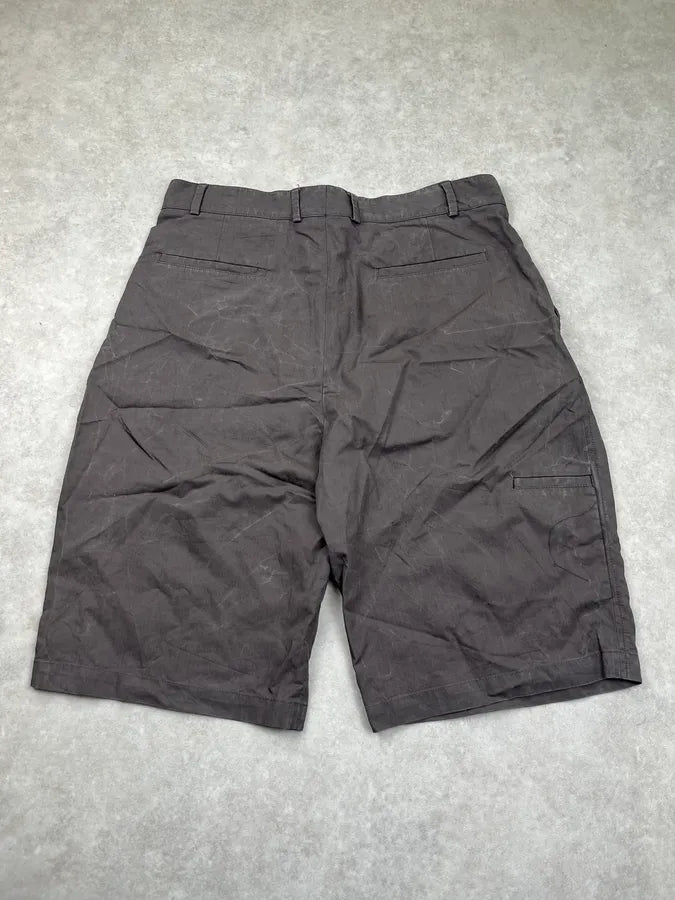 SS2020 Alexander McQueen Faded Grey Taupe Shorts QOldmzK 6