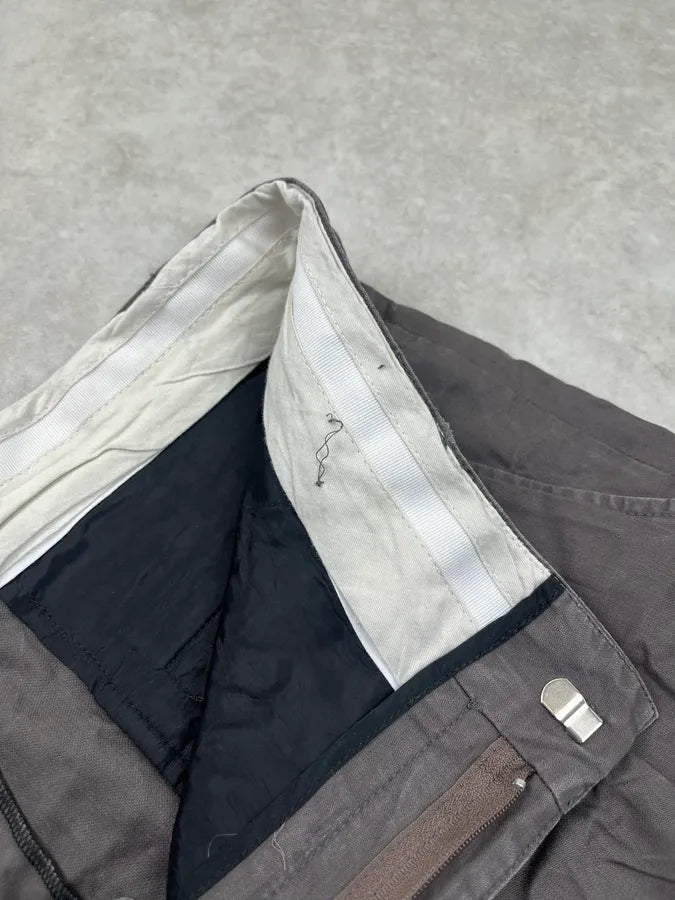 SS2020 Alexander McQueen Faded Grey Taupe Shorts QOldmzK 8