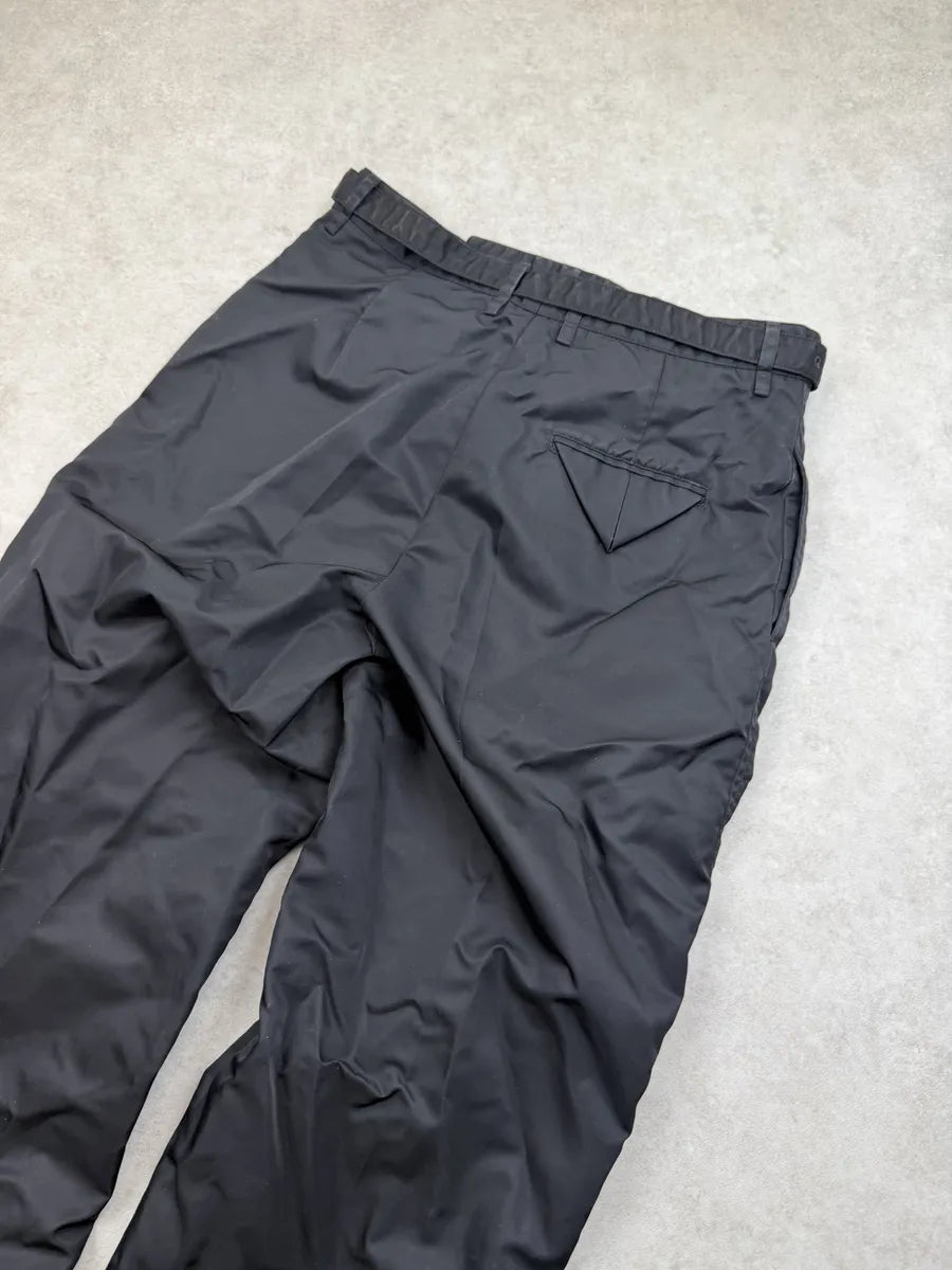 SS2020 Bottega Veneta Black Nylon Cargo Pants GTUIzFp 10