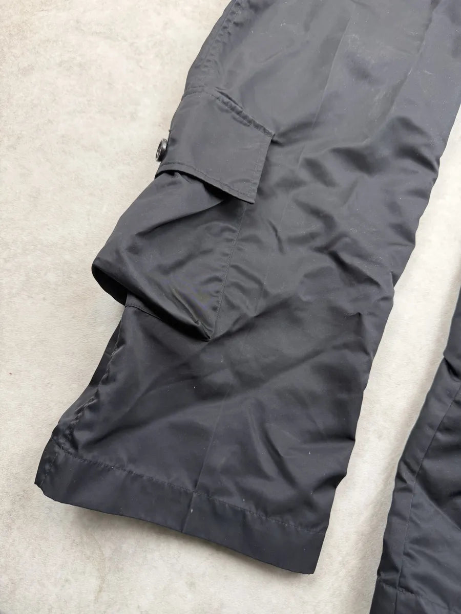 SS2020 Bottega Veneta Black Nylon Cargo Pants GTUIzFp 11