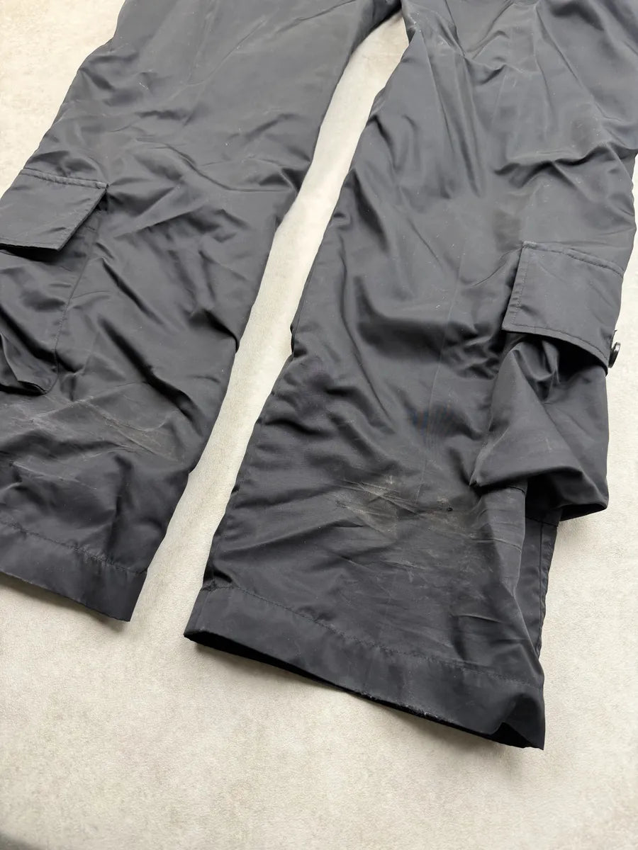 SS2020 Bottega Veneta Black Nylon Cargo Pants GTUIzFp 6