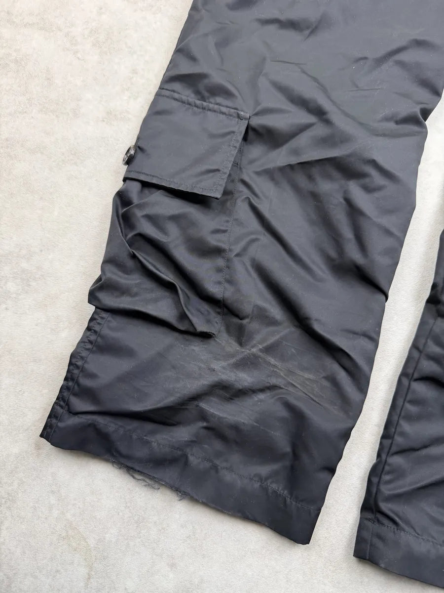 SS2020 Bottega Veneta Black Nylon Cargo Pants GTUIzFp 7