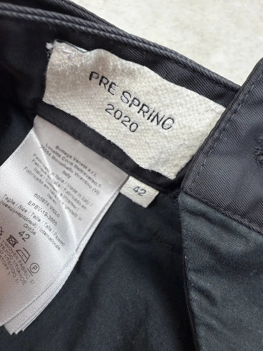 SS2020 Bottega Veneta Black Nylon Cargo Pants GTUIzFp 9