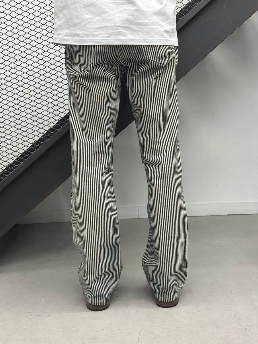 SS2020 Celine Striped Marine & White Pants LrNNMBo 1
