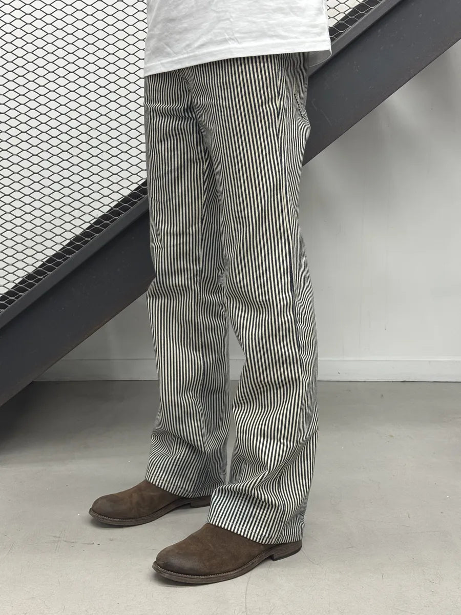 SS2020 Celine Striped Marine & White Pants LrNNMBo 2