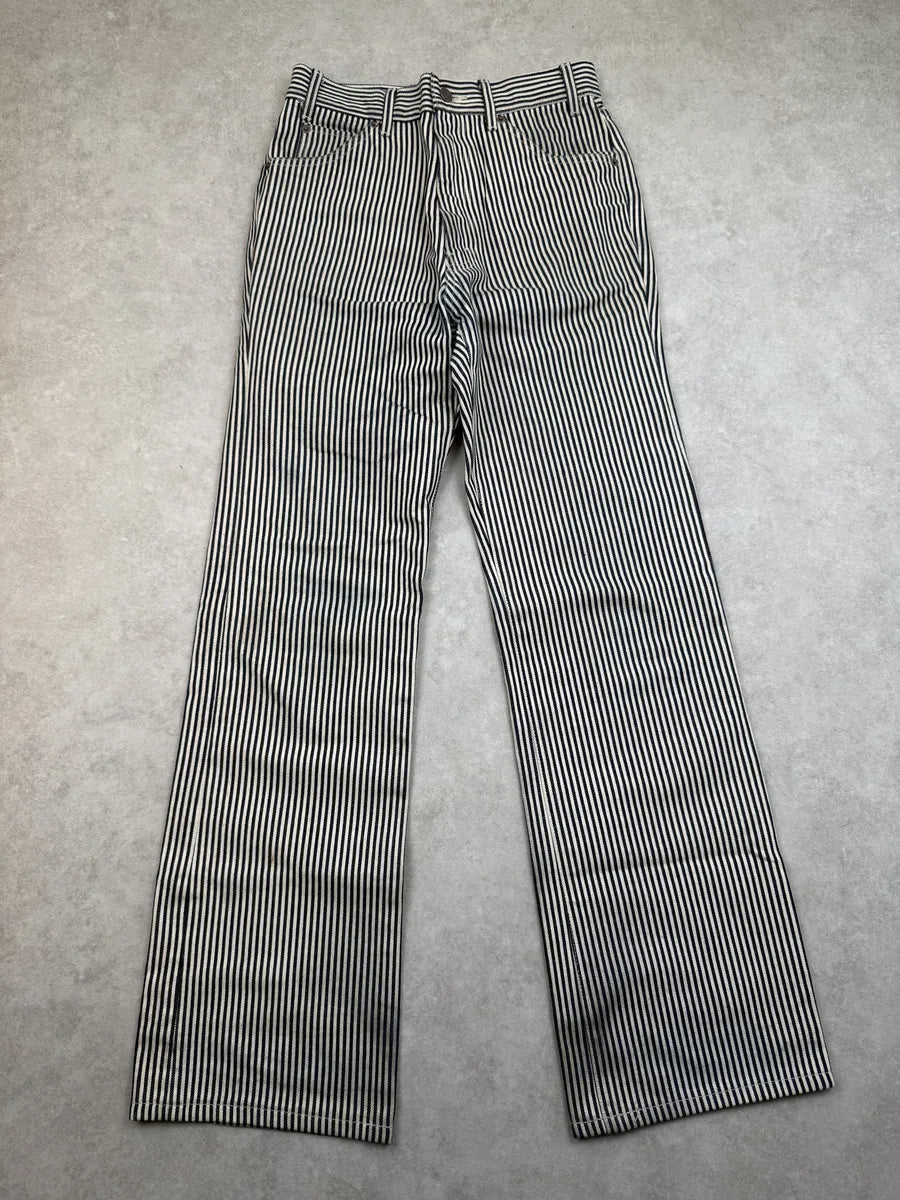 SS2020 Celine Striped Marine & White Pants LrNNMBo 3