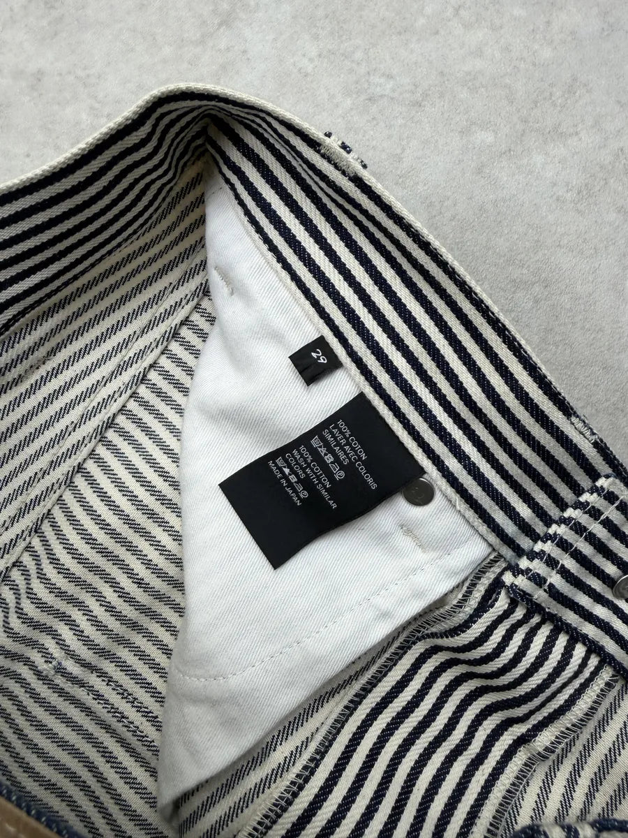 SS2020 Celine Striped Marine & White Pants LrNNMBo 6