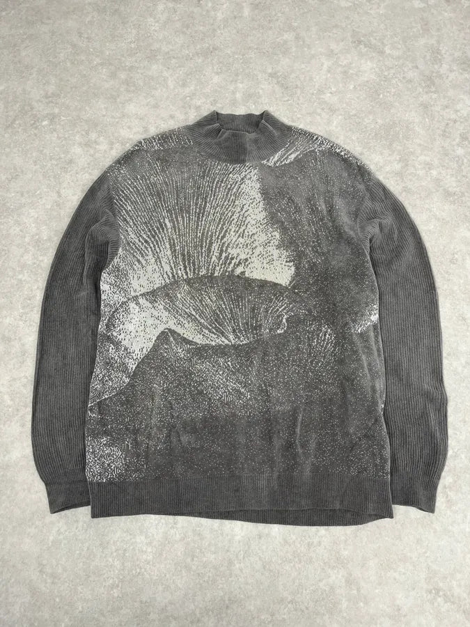 SS2020 Emporio Armani Grey Contemporary Turtleneck COQxScn 0