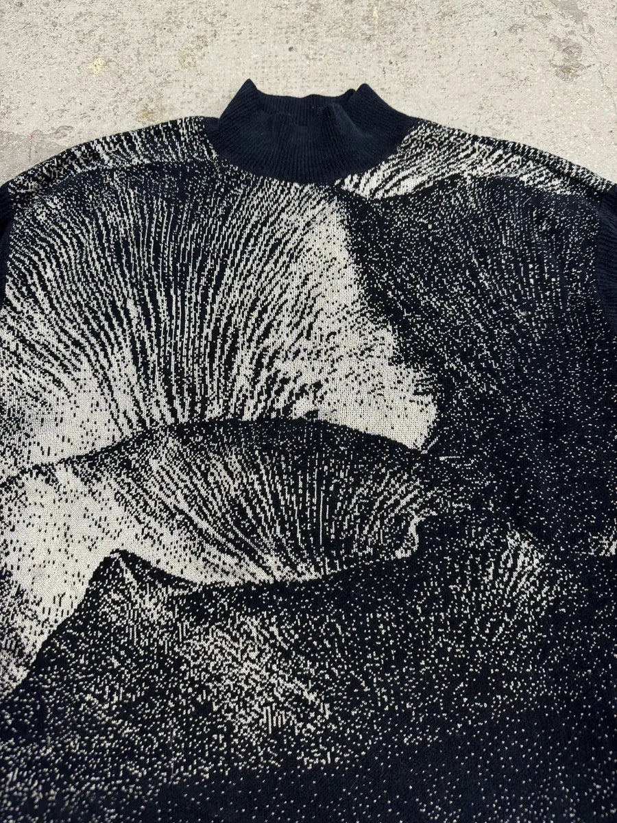 SS2020 Emporio Armani Navy Contemporary Turtleneck LQYnaJP 4