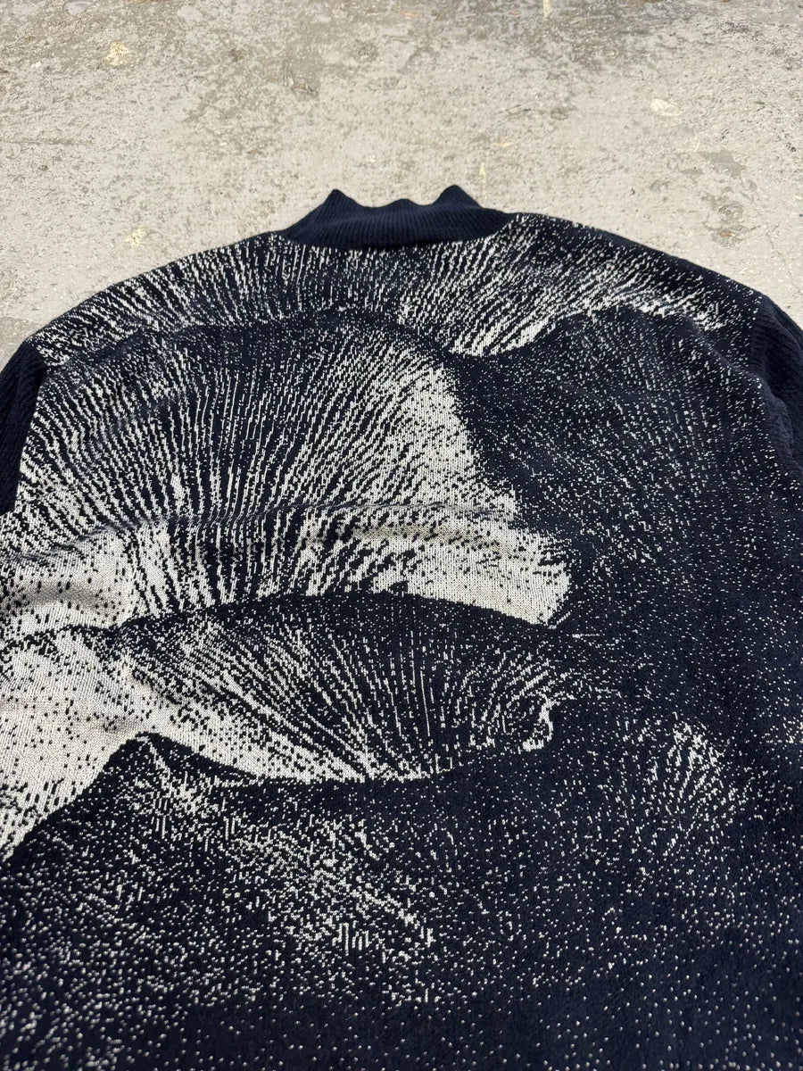 SS2020 Emporio Armani Navy Contemporary Turtleneck LQYnaJP 7