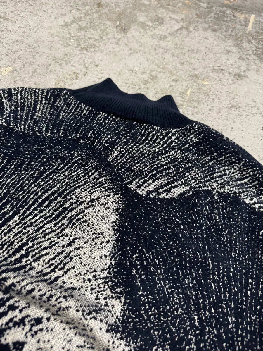 SS2020 Emporio Armani Navy Contemporary Turtleneck LQYnaJP 8