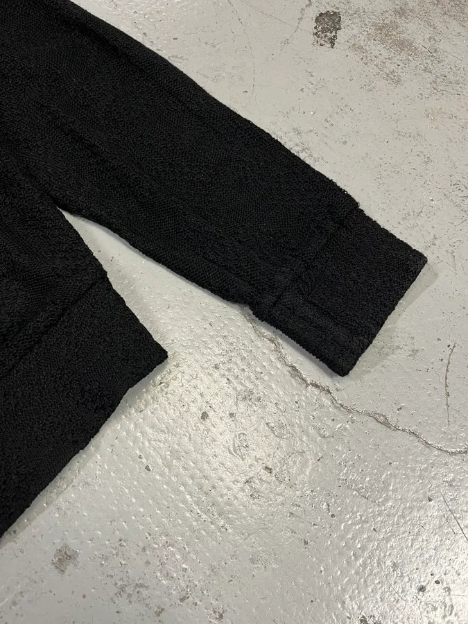 SS2020 Emporio Armani Relief Black Jacket hYAgpVe 5