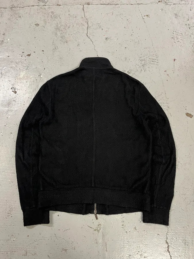 SS2020 Emporio Armani Relief Black Jacket hYAgpVe 6