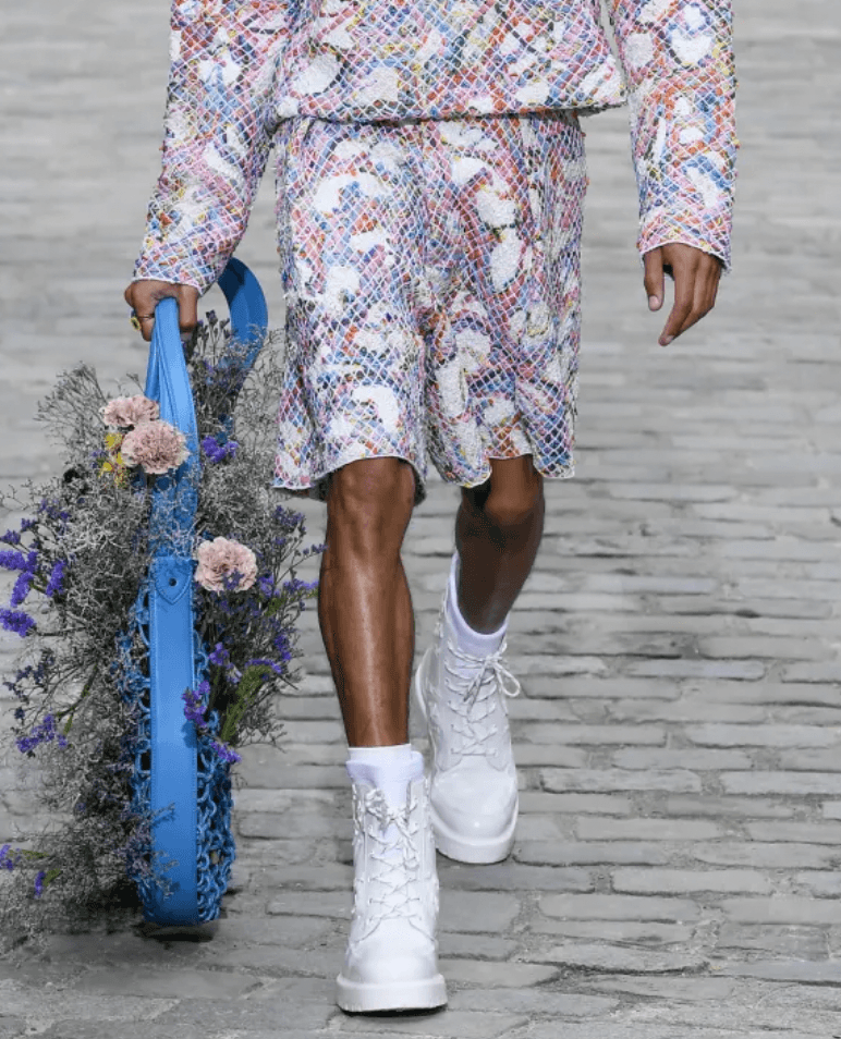 SS2020 Louis Vuitton White Leather Monogram Boots SqmwXjL 1