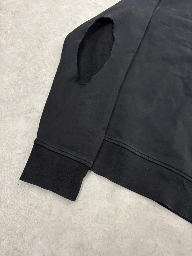 SS2020 Maison Margiela Black Signature Crewneck Sweater RKtpWyj 7