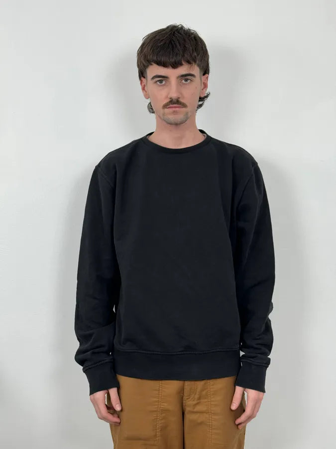 SS2020 Maison Margiela Black Signature Crewneck Sweater RKtpWyj 1