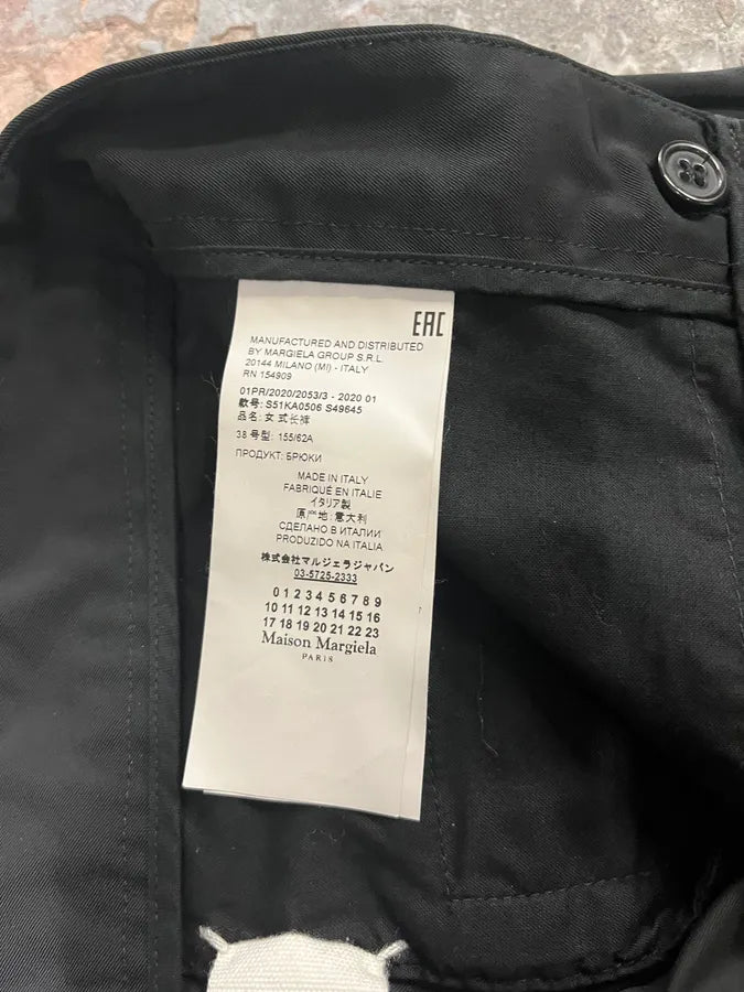 SS2020 Maison Margiela Black Tailored Pants (S/M) 3