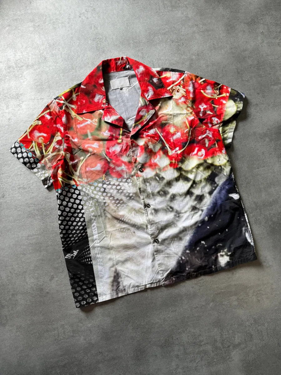 SS2020 Maison Margiela Cherry Print Modern Shirt rGfQksg 2