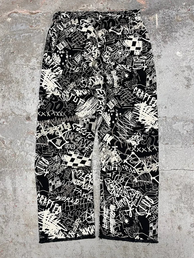 SS2020 Maison Margiela Graffiti Pants (M/L) kMANCye 6