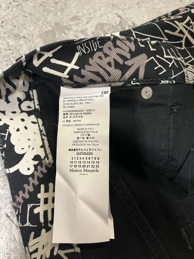 SS2020 Maison Margiela Graffiti Pants (M/L) kMANCye 8