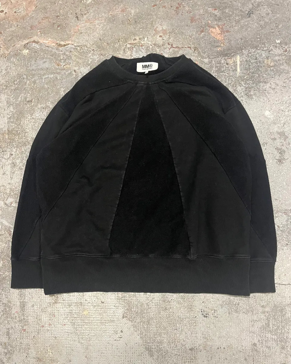 SS2020 Maison Margiela MM6 Black Fleece Sweater (S/M) pNDcwmX 0