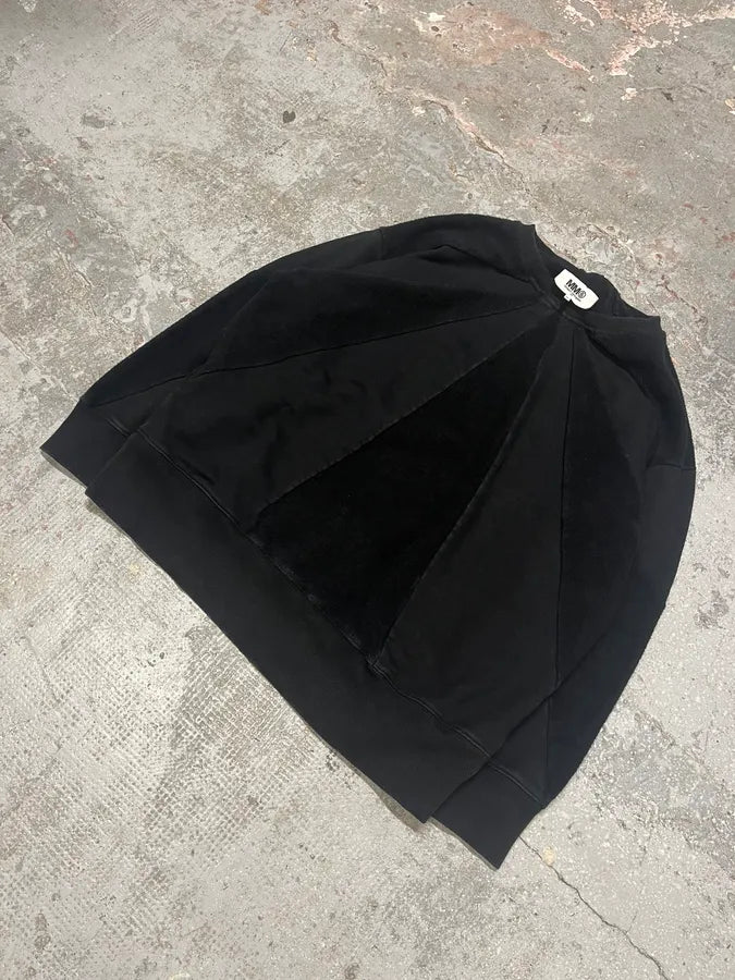 SS2020 Maison Margiela MM6 Black Fleece Sweater (S/M) pNDcwmX 1