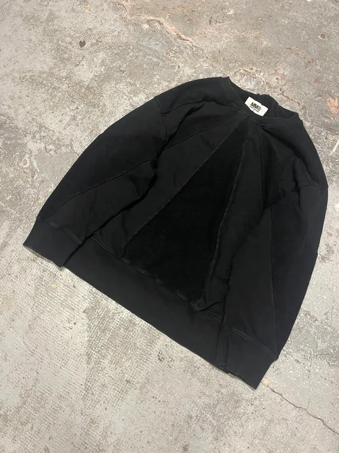 SS2020 Maison Margiela MM6 Black Fleece Sweater (S/M) pNDcwmX 2