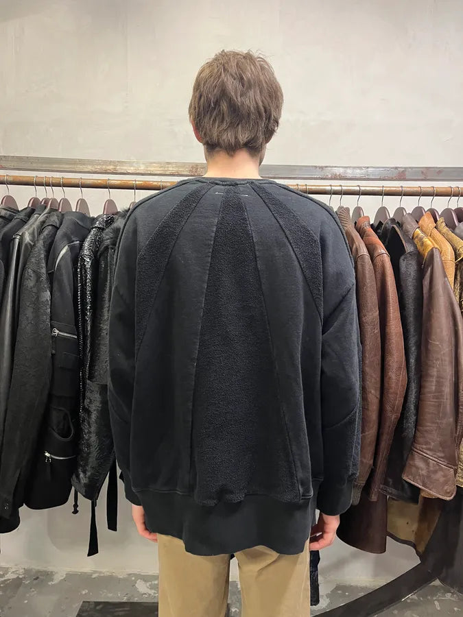 SS2020 Maison Margiela MM6 Black Fleece Sweater (S/M) pNDcwmX 4