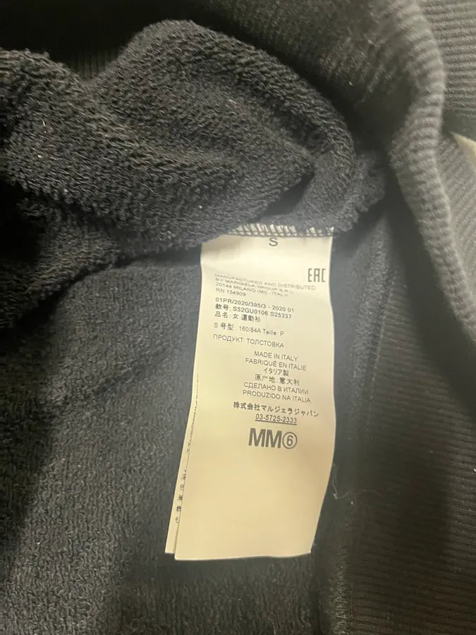 SS2020 Maison Margiela MM6 Black Fleece Sweater (S/M) pNDcwmX 8