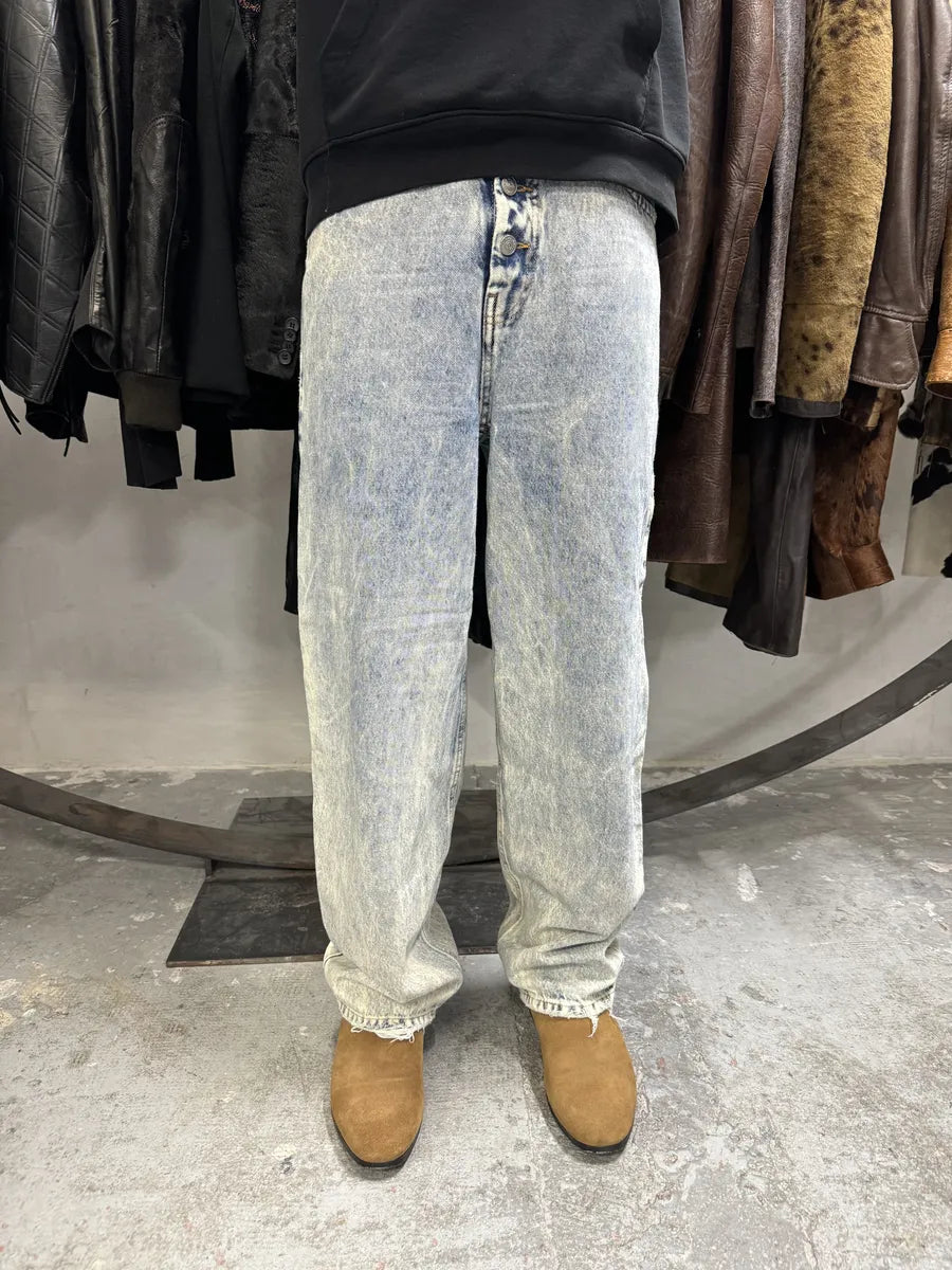 SS2020 Maison Margiela MM6 Large Blue Denim Jeans OTQoGcU 2