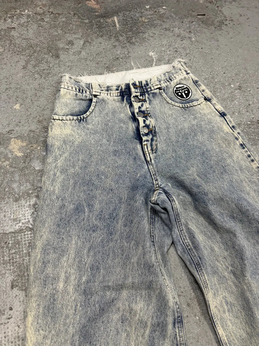 SS2020 Maison Margiela MM6 Large Blue Denim Jeans OTQoGcU 5