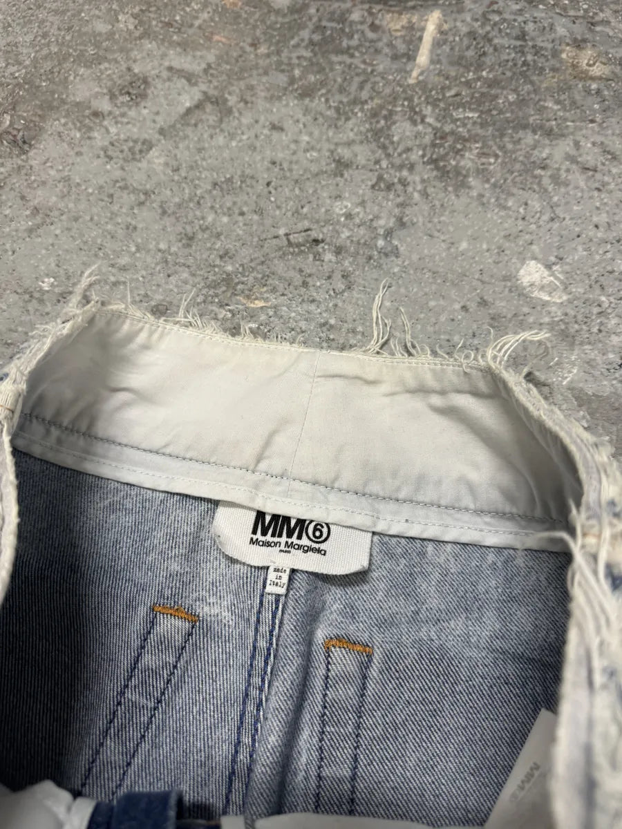 SS2020 Maison Margiela MM6 Large Blue Denim Jeans OTQoGcU 6