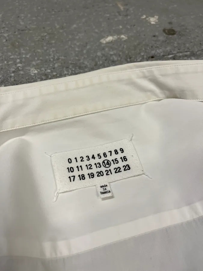 SS2020 Maison Margiela White Signature Shirt (L) brEkLsQ 10