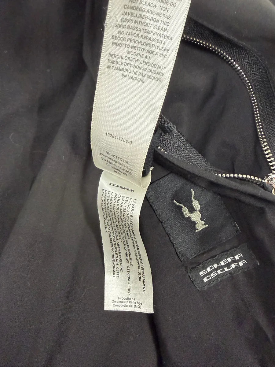 SS2020 Rick Owens Black Obscure Bomber Jacket axtQmJO 11