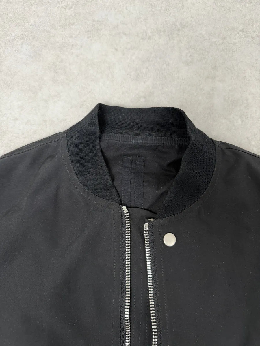 SS2020 Rick Owens Black Obscure Bomber Jacket axtQmJO 15