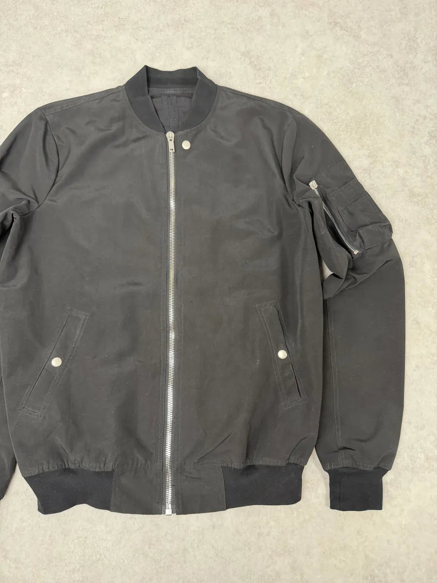SS2020 Rick Owens Black Obscure Bomber Jacket axtQmJO 6