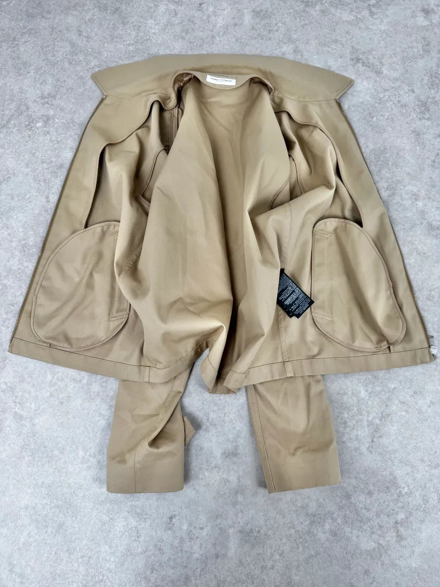 SS2020 Saint Laurent Beige Classy Jacket zHSWsCU 6